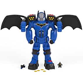 imaginext batman transforming batbot